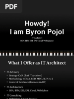 Byron Pojol IT Architect