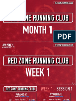 Red Zone Running Club - Month 1