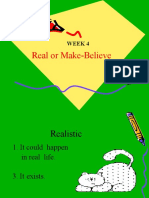 Real and Make Believe