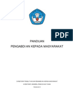 Panduan Pengabdian Kepada Masyarakat Tahun 2011