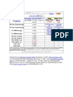 Mortgage Rates 11-15-2007