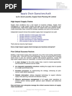 SIOP Process Overview and Steps | PDF | Inventory | Business Process