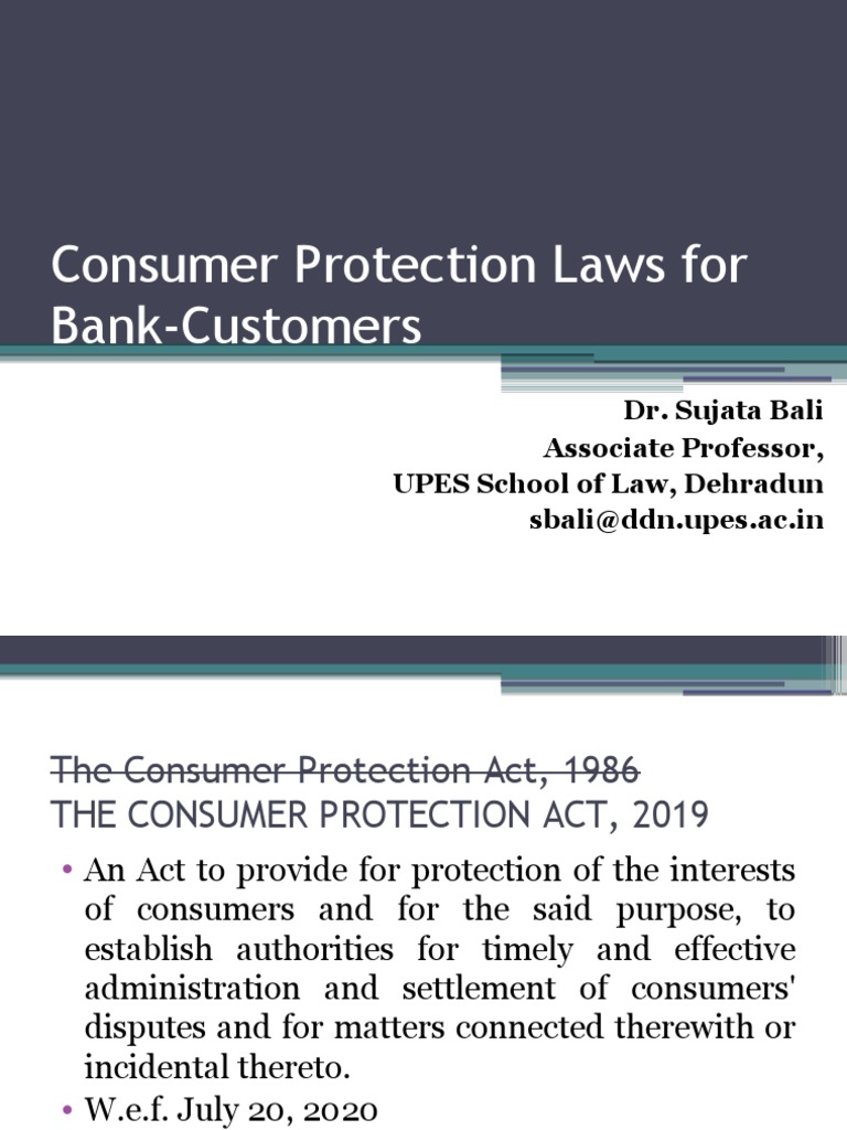 Consumer Protection in Banking Services | PDF | Cheque | Payments