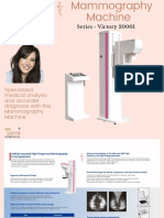 Series - Victory 20001: Specialized Medical Analysis and Accurate Diagnosis With This Mammography Machine