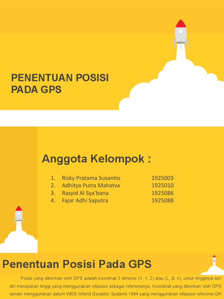 Penentuan Posisi Satelit GPS | PDF | Teknologi & Rekayasa