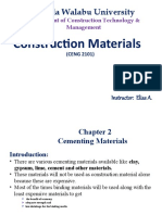 Construction Materials Chapter Summary