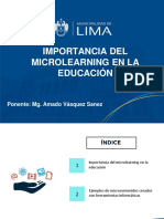 Importancia Del Microlearning en Educación