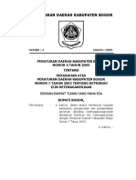 Perda No 4 Tahun 2009 Tentang Retribusi Ijin Ketenagakerjaan