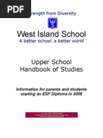 Download Upper School Handbook for 2008 by lpatterson SN498302 doc pdf
