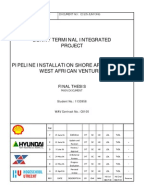 Subsea pipeline thesis