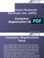 Electronic Financial Services Ltd. (EFS) : Company Registration Niue