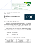 Warek 3 - Surat Undangan Pengesahan PLT UKMI Ar Rahman 2020