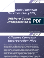 Electronic Financial Services Ltd. (EFS) : Offshore Company Incorporation Niue