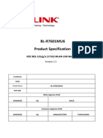 BL-R7601MU6 Product Specification