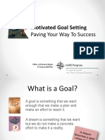 Motivated Goal Setting: Paving Your Way To Success