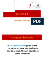 Computer Software Lecture