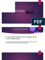 Presentación Wix