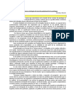 Las Primeras Estrategias de Insercion Profesional de Los Psicologos