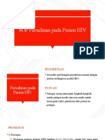 SOP Persalinan Pada Pasien HIV