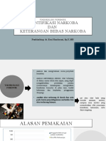 Identifikasi Narkoba Dan Keterangan Bebas Narkoba