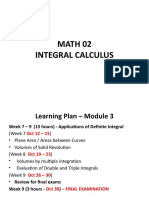 CALCULUS 2 - MODULE 3 - Lessons 17 19 - As of Nov 5