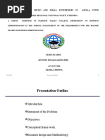 Factors Affecting Micro and Small Enterprises in Asella Town Administration Oromia Regional National State, Ethiopia