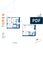 Plan U Upper and Lower Level Floor Plans