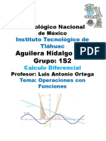 Operaciones Con Funciones