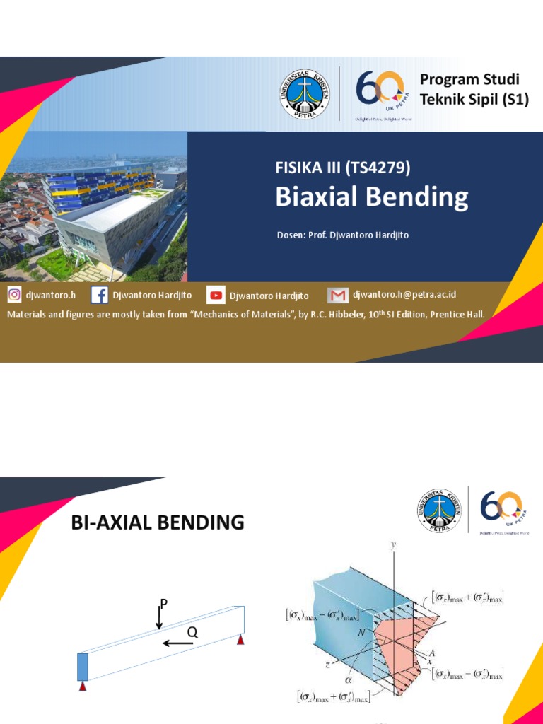 03 - Fisika 3 - Biaxial Bending | PDF | Cartesian Coordinate System ...