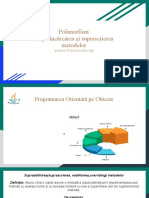 Polimorfism. Supraîncărcarea, Suprascrierea Metodelor