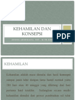 Kehamilan, Konsepsi, Pertumbuhan Janin, Anfis Hamil-1