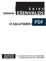 Eriks Esenvalds o Salutaris Hostia