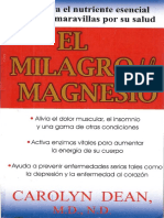 El Milagro Del Magnesio