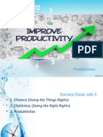 MENINGKATKAN PRODUKTIVITAS