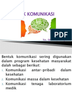 Bentuk Komunikasi