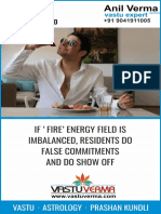 Imbalanced of Fire Energy Field - Vastu Suggests 0370