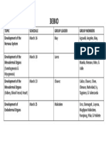 DEVBIOLEC Oral-Reporting Groupings