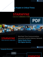 Reaching People in Critical Times: Starmyne