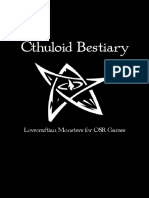 Cthuloid Bestiary For OSR Games