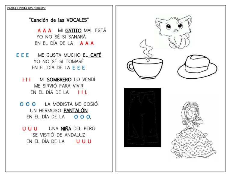Cancion Vocales