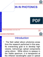 Silicon in Photonics