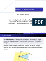 Goniometria - Tringonometria