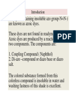 Lecture 6 Azo Dyes