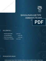 Bangunan Air Tipe Ambang Tajam