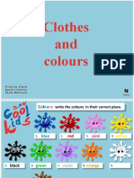 Clothes and Colours