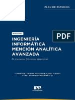 Plan de estudios en ingeniería informática online en 8 semestres