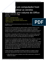 Configurar Um Computador Host KMS para Ativar As Versões Licenciadas Por Volume Do Office - Microsoft Docs