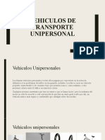 Vehiculos de Transporte Unipersonal