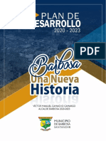 PLAN DE DESARROLLO - BARBOSA 2020