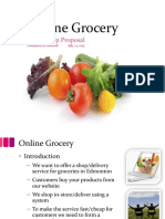 Business Proposal Online Grocery